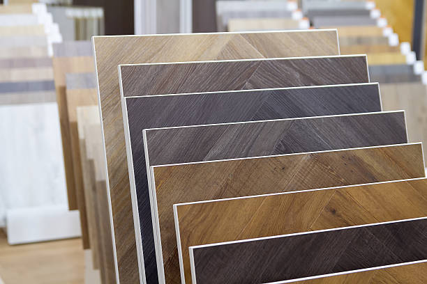 istock Samples of modern flooring in the showroom 2237048350