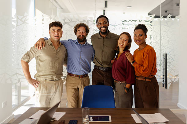 istock Professional Team Portrait in Modern Corporate Setting 2237052466