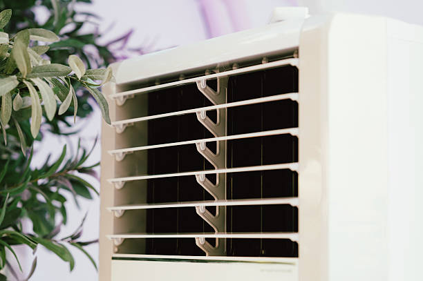 istock Stylish Air Conditioner with Modern Design and Adjustable Louvers for Optimum Performance 2237054205