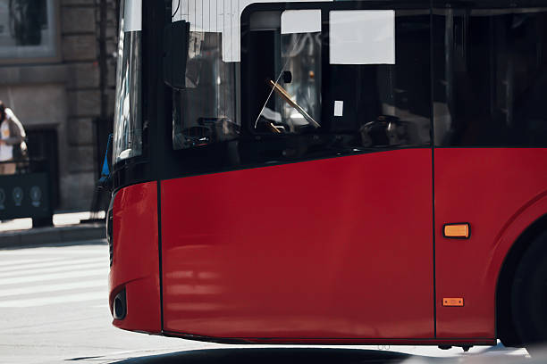 istock Bus for public transportation on city streets. 2237054516