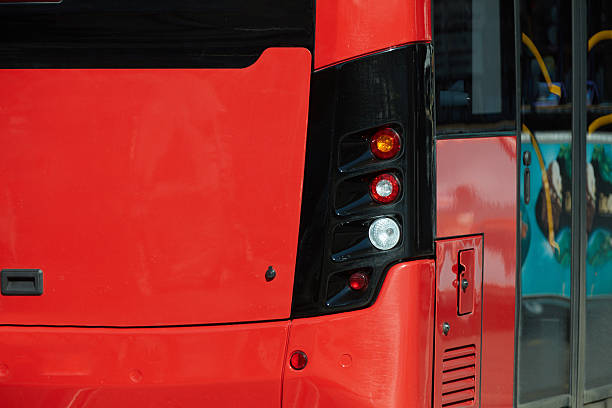 istock Bus for public transportation on city streets. 2237054528