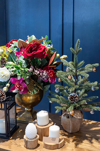 istock Flowers in a vase on the table for home decoration 2237055710