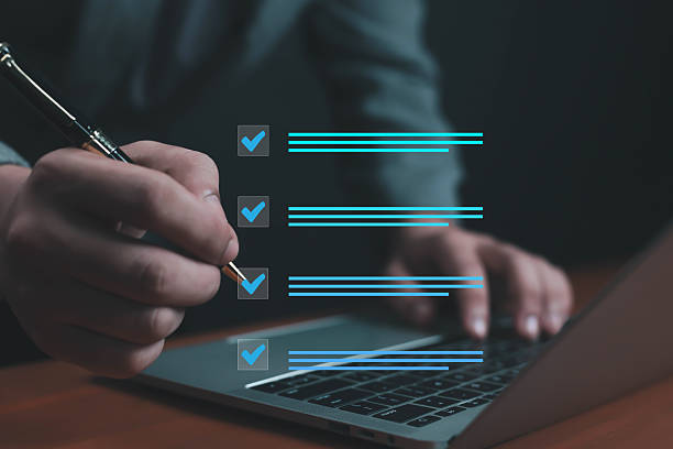 istock Businessman typing on laptop with login username password security icon, concept of cybersecurity, online privacy, data protection, secure access, digital authentication, IT safety, 2237058096