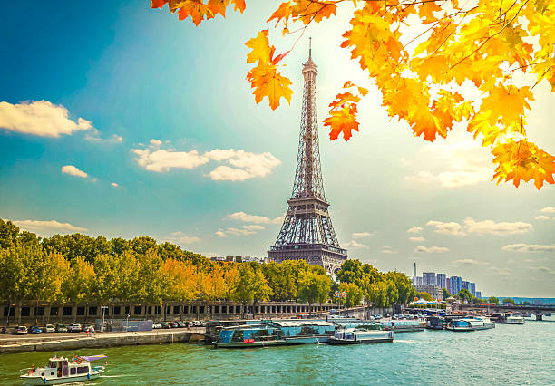 istock eiffel tour over Seine river 2237062675