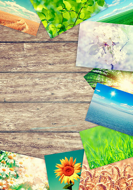 istock Frame with old paper and photos 2237062897