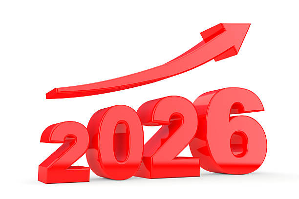 istock Progress Arrow in New 2026 Year Sign. 3d Rendering 2237066113