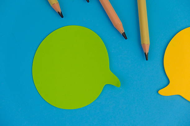 istock sticky note with no word as a template for text space concept. business concept 2237069615