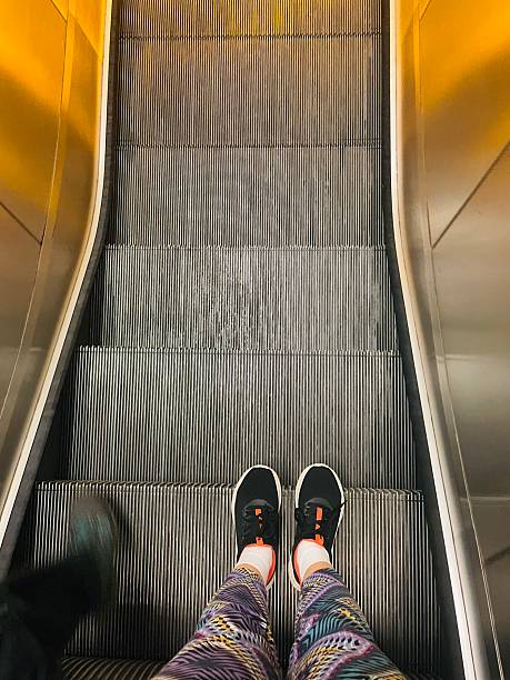istock A detailed view showcasing an escalator with its steps and feet design 2237070103