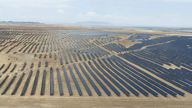 istock Solar power plants in the desert 2237070746