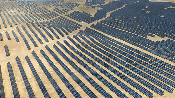 istock Solar power plants in the desert 2237070747