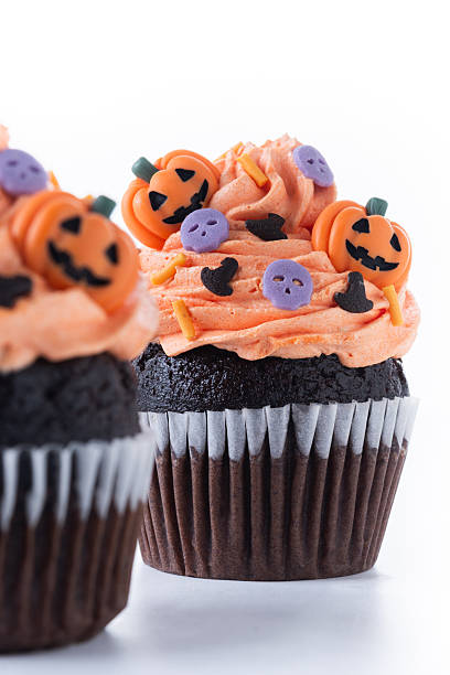 istock Halloween cupcakes with Halloween sprinkles 2237079311