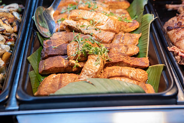 Buffet at a celebratory event