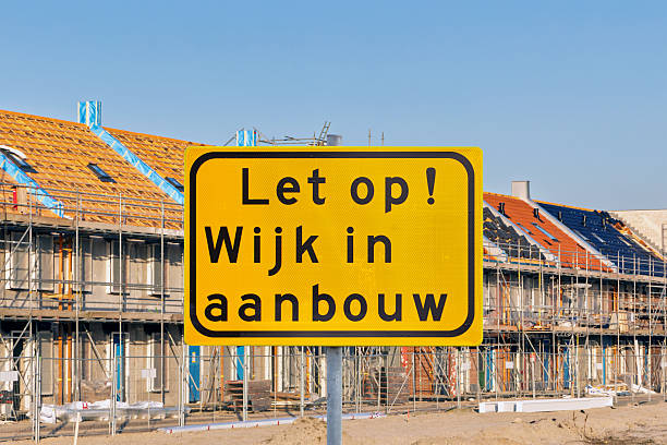 Sign with the Dutch text for \