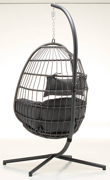 istock Hanging sofa with bird's nest swing at the back isolated nature background with clipping path 2237100466