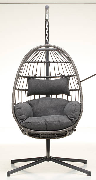 istock Hanging sofa with bird's nest swing in front isolated nature background with clipping path 2237100469