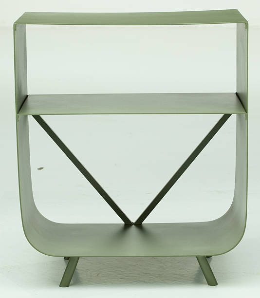 istock Steel frame front shelf cabinet isolated nature background with clipping path 2237100509
