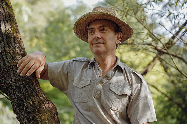 istock Senior Hiker Exploring Nature and Enjoying River Landscape 2237103831