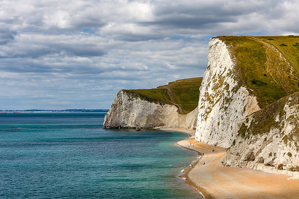 istock White Chalk Cliffs on the Jurassic Coast, England 2237104448