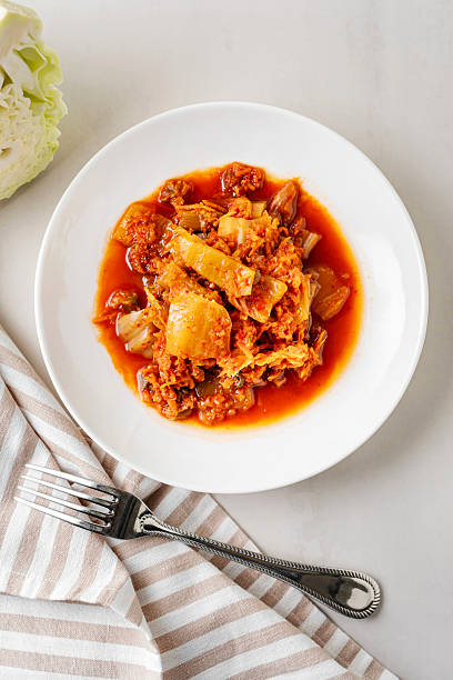 Kimchi. Korean food. Kimchee.
