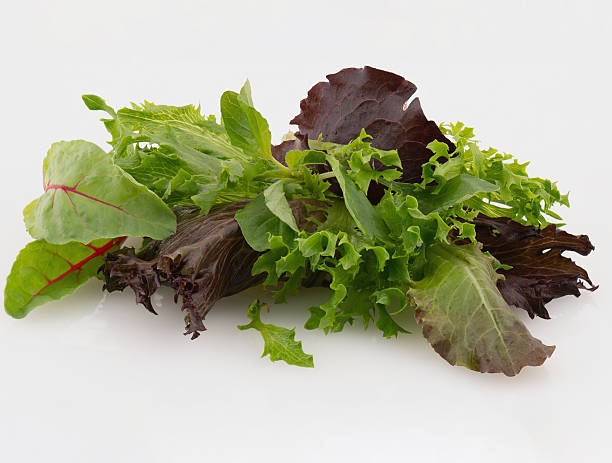 istock Fresh salad vegetables isolated nature background with clipping path 2237107293