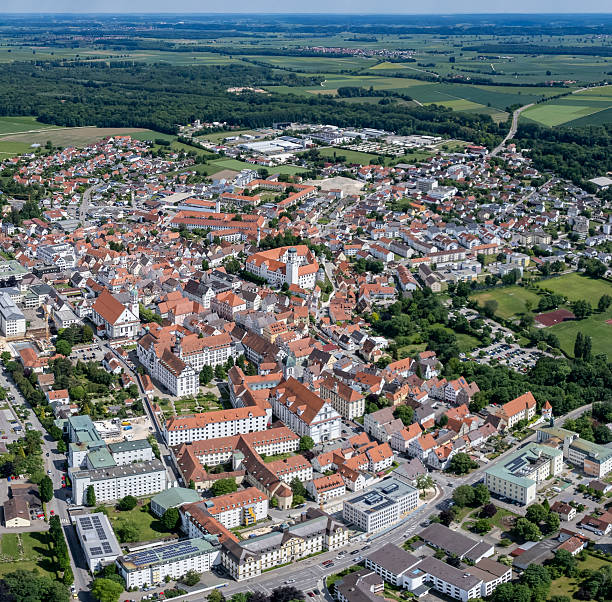 istock Aerial view around the city Dillingen 2237112885