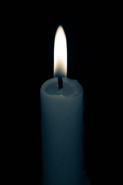 The custom of lighting candles at the House of Virgin Mary in Selçuk, Izmir