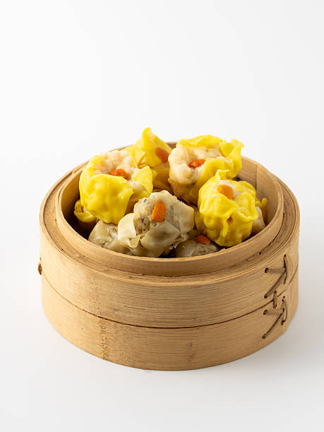 istock Delicious Dumplings in Bamboo Steamer for Culinary Delights 2237126413