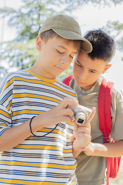 istock Young Photographers on a Hike 2237129157