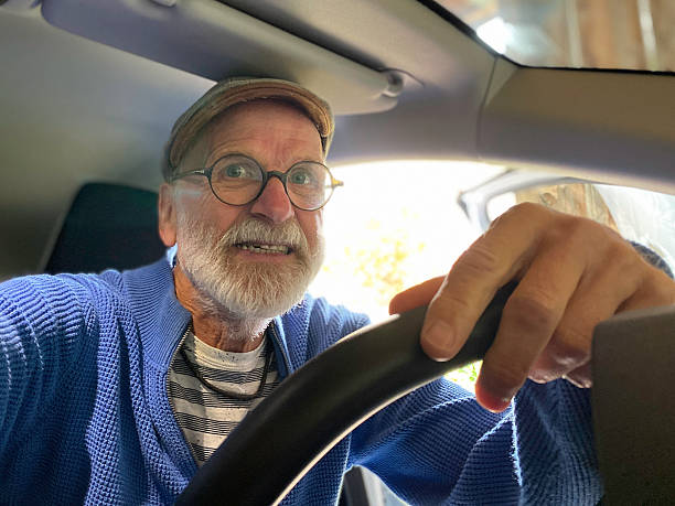 istock Senior man leaving for a Vacation Travel. 2237133432
