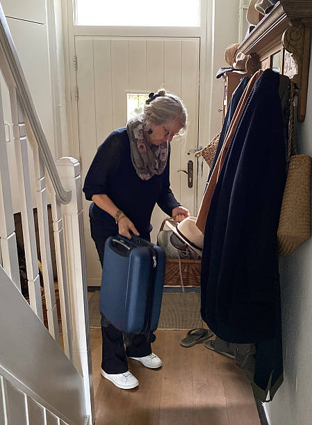 istock Senior Woman leaving for a Weekend Vacation. 2237133487