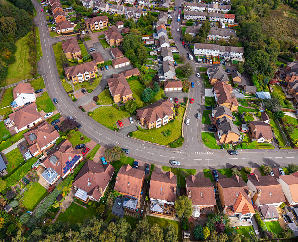 istock Scottish housing estate from above 2237147809