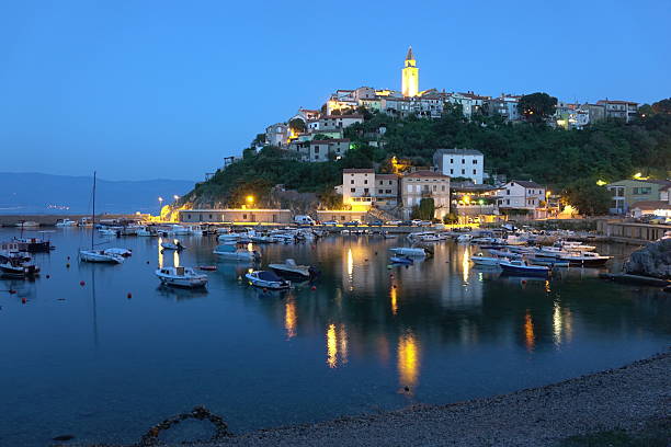 istock Port in Vrbnik, Krk, evening 2237149897
