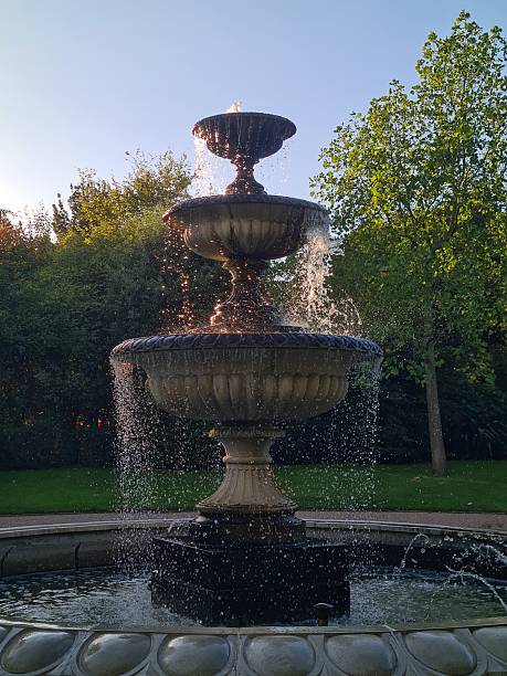 istock Fountain in Regents Park in London 2237150763
