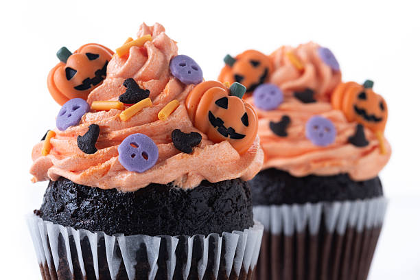 istock Halloween cupcakes with Halloween sprinkles 2237156165