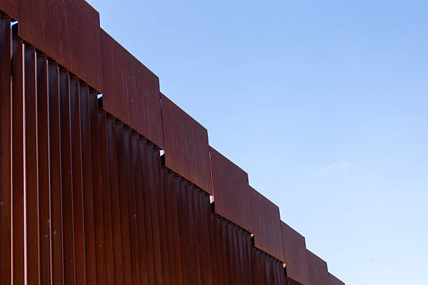 istock Border wall between the United States and Mexico. 2237156320