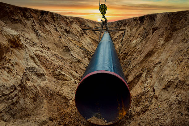 istock Natural Gas Pipeline Construction. 2237171974