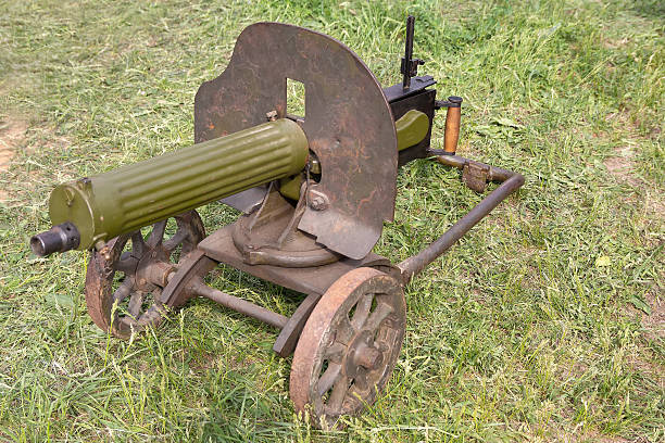 istock Maxim machine gun of of the Second World War 2237188270
