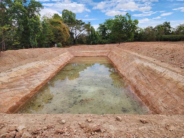 istock The reserve water source in the farmer's farm. 2237216039