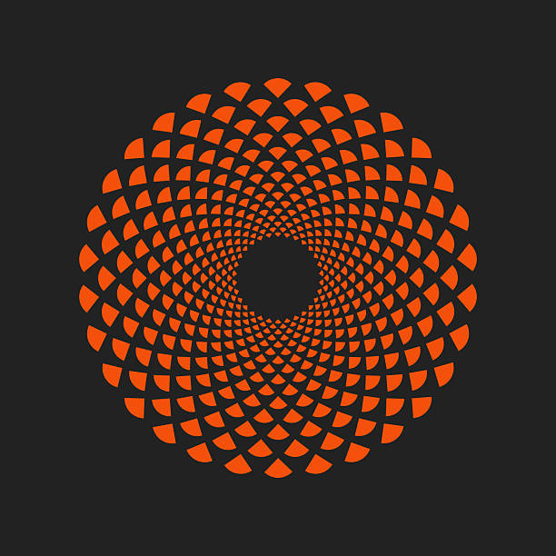 340+ Hypnotic Mirrored Spiral Fractal Illustrations - iStock