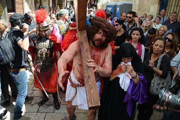 On Good Friday, Christians commemorate Jesus Christ's path to crucifixion by walking the Via Dolorosa, a route through Jerusalem's Old City.