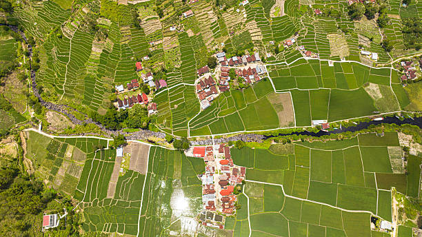 istock Farmland view from the top. Sumatra, Indonesia. 2237220471
