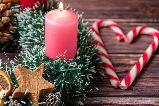 Christmas Advent First Sunday Candle Decoration