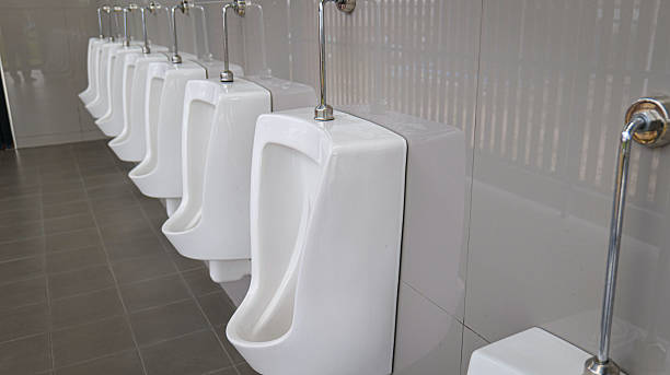 istock Public restroom with urinal designed for male use, 2237247198