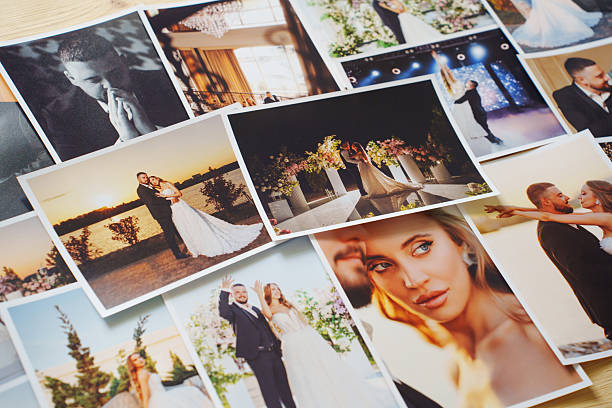 istock Beautiful printed wedding photos. 2237249640