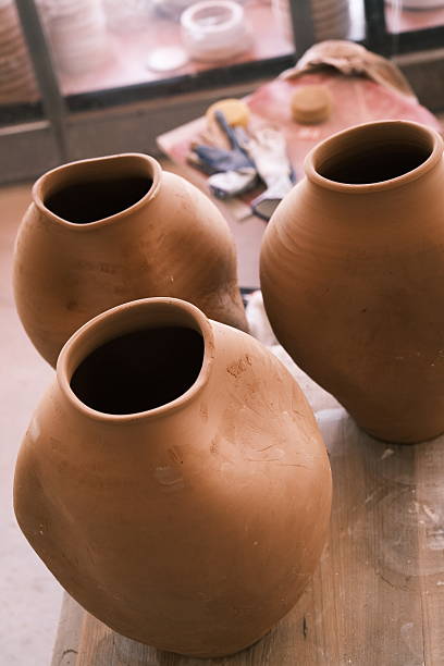 istock Clay embryos and molds at a ceramic studio in Jingdezhen, Jiangxi, China 2237251280
