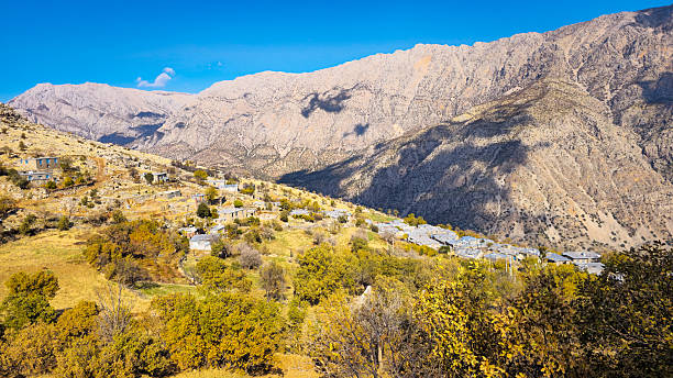 istock Autumn Mountain Village and Slopes 2237254802