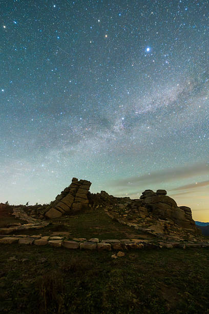 istock The mountain is under the Milky Way 2237260437