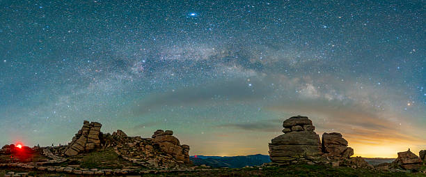 istock The mountain is under the Milky Way 2237260442