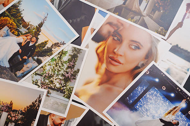 istock Beautiful printed wedding photos. 2237262627