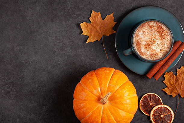 istock Autumn Pumpkin Spice Latte with Cinnamon 2237269141